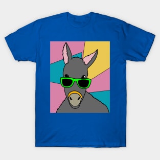 Party Retro Ass With Sunglasses T-Shirt